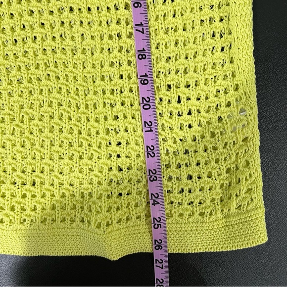 Zara Oversized Open Knit Popover Collared Shirt Size S-M - Picture 8 of 8